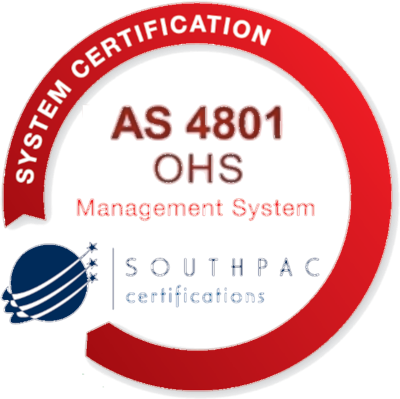 AS/NZS 4801 certified safety management system