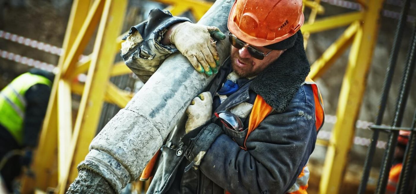 SES technician carrying out a steel repair