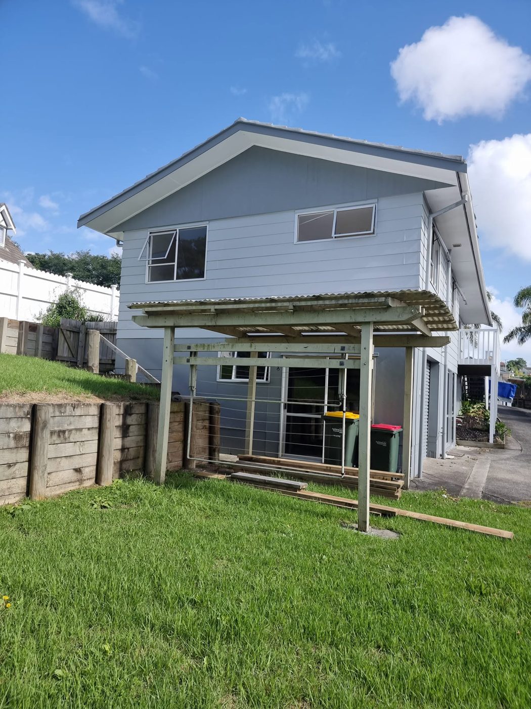 The two-storey house before works